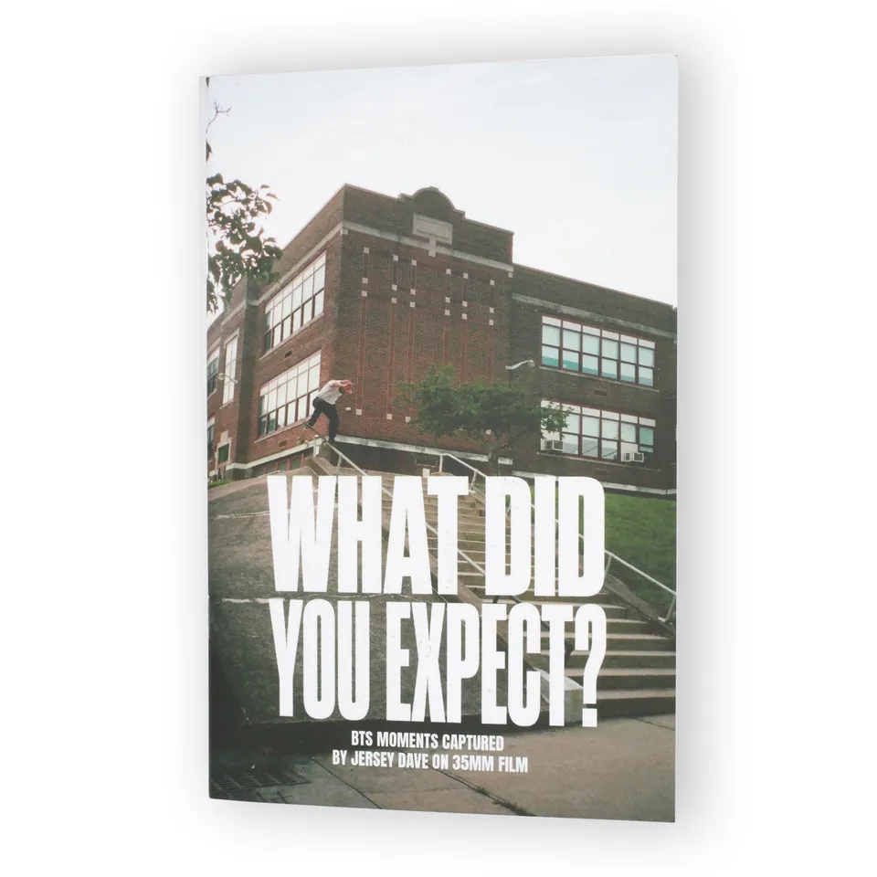 Jersey Dave What Did You Expect fotolibro skate 92 pagine
