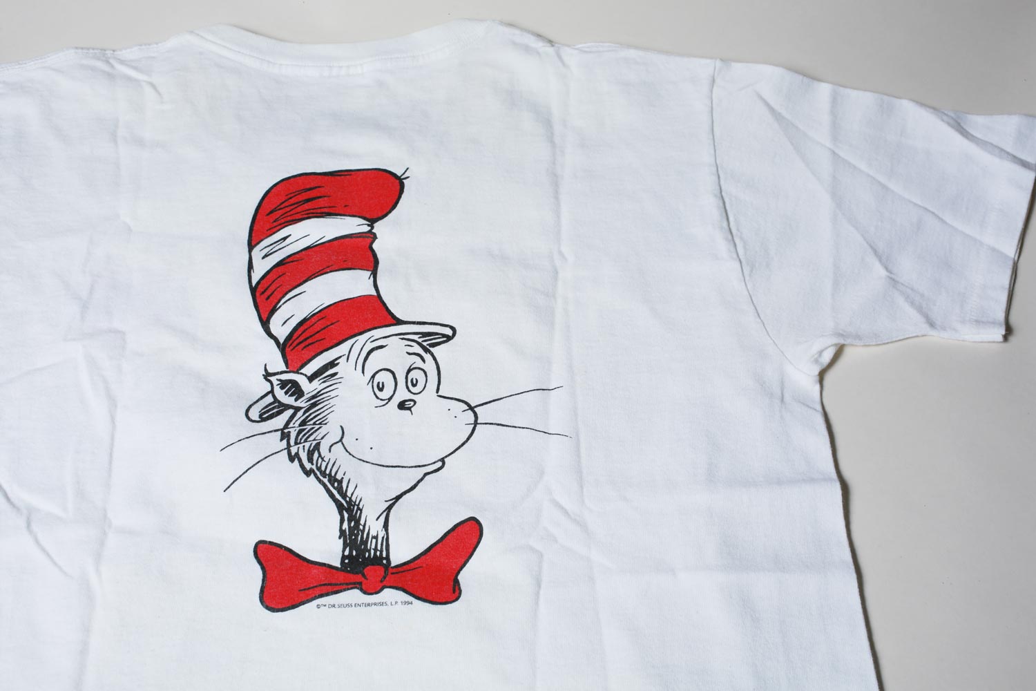 Cat in the Hat 1994 maglietta bianca S
