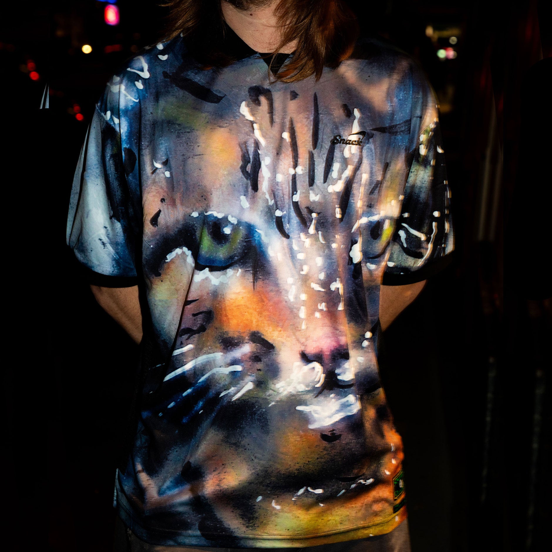 Snack Miles Davis maglia calcio mesh taglia L