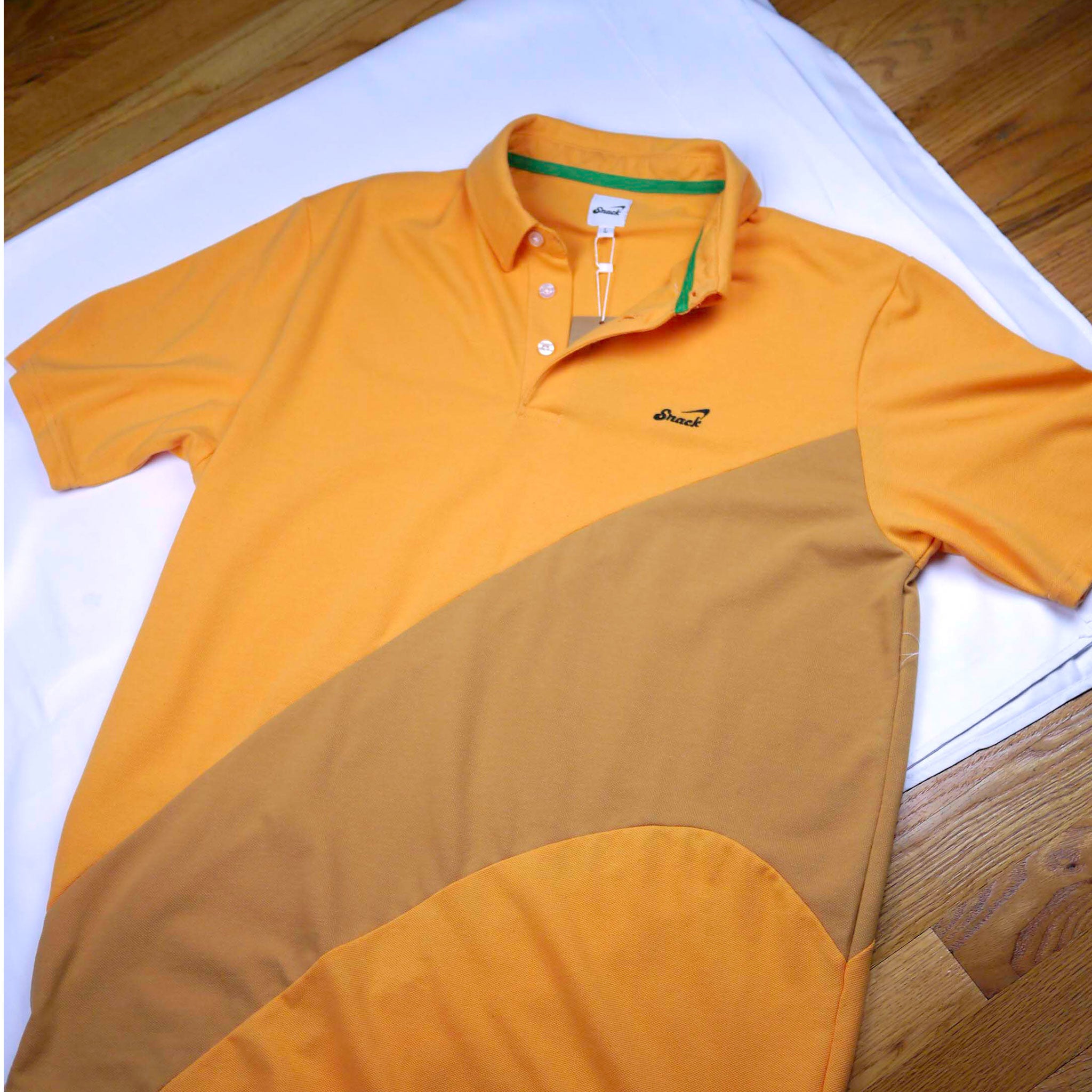 Snack Alive Wave polo cashew cotone piquet
