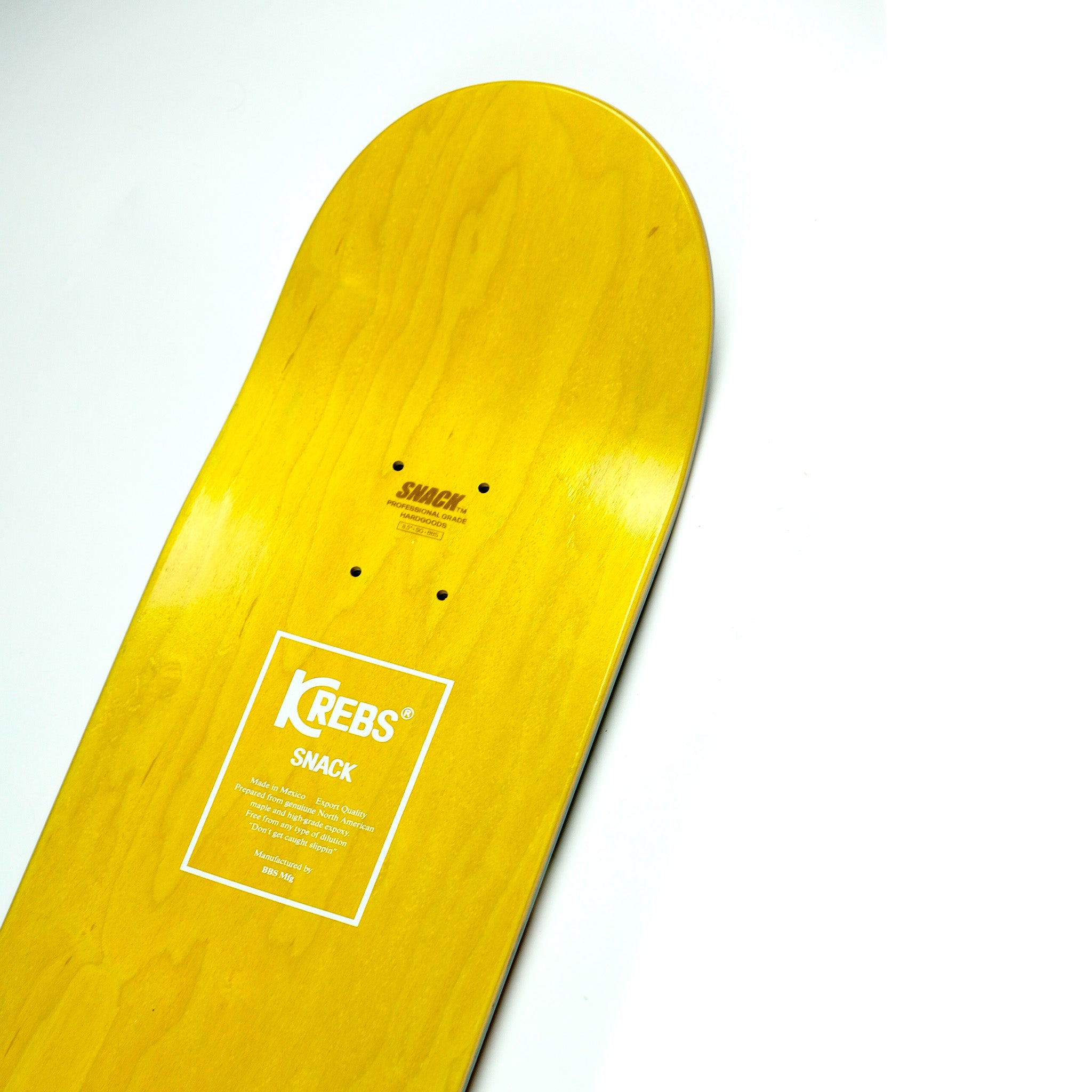 Snack Krebs Herbal tavola skateboard 8.25 shape SG