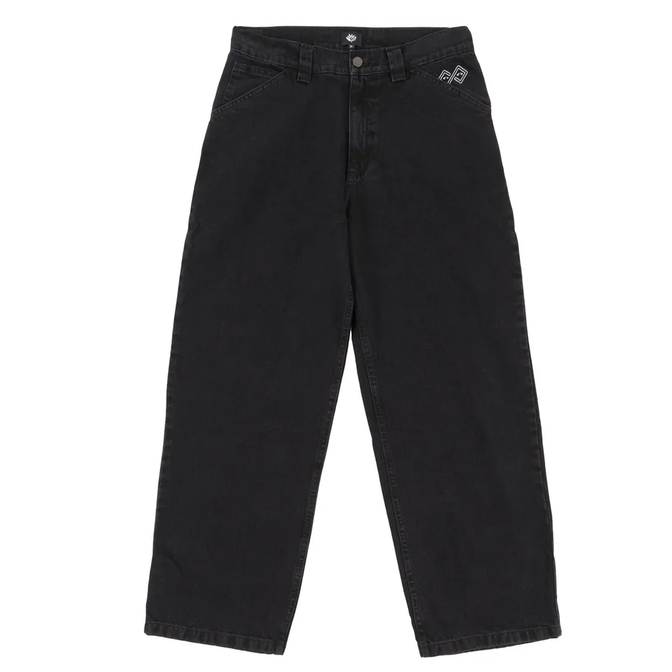 Magenta Ledge pantaloni denim nero baggy M