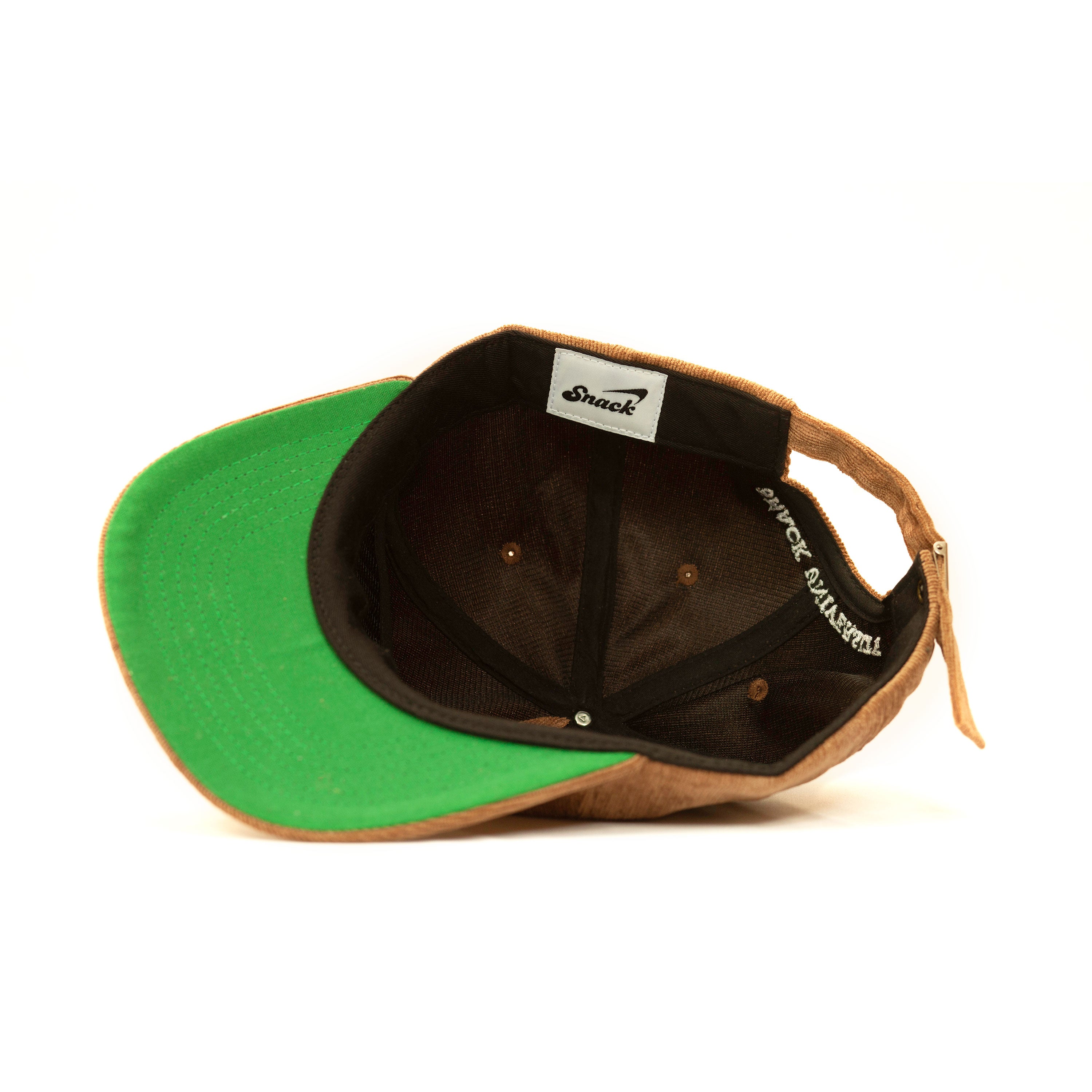 Snack University Cappello Marrone in Velluto a Coste