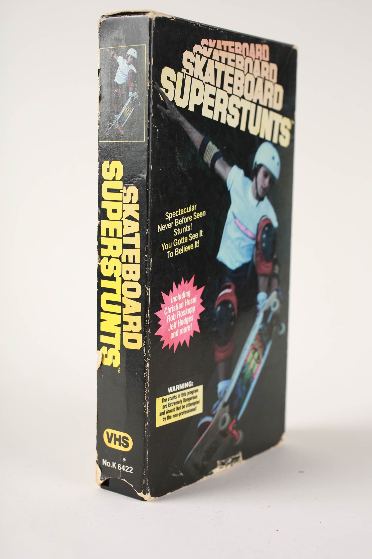 Skateboard Superstunts videocassetta VHS 1987