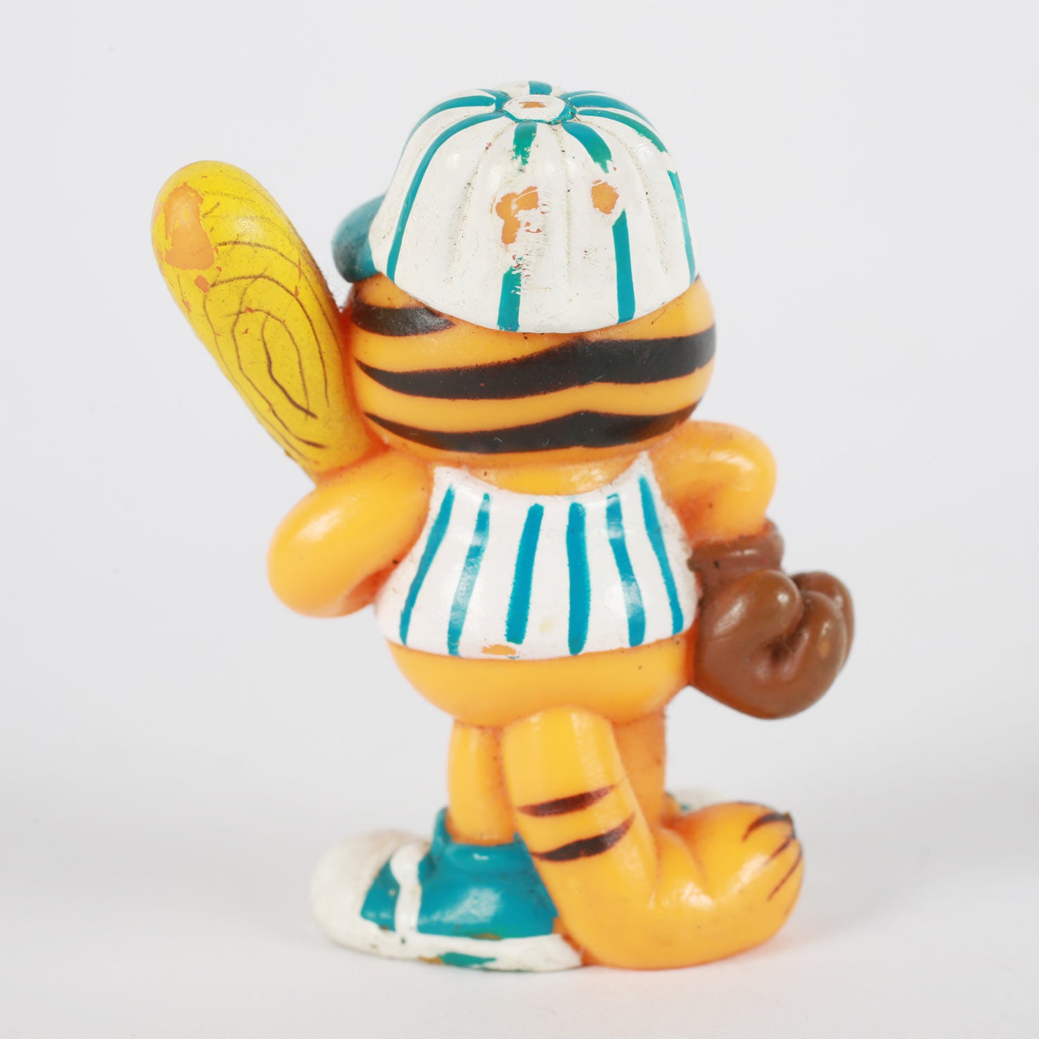 Garfield Baseball statuetta gomma vintage 1978