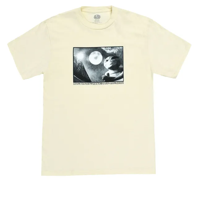 Alien Workshop Meditation maglietta off-white cotone
