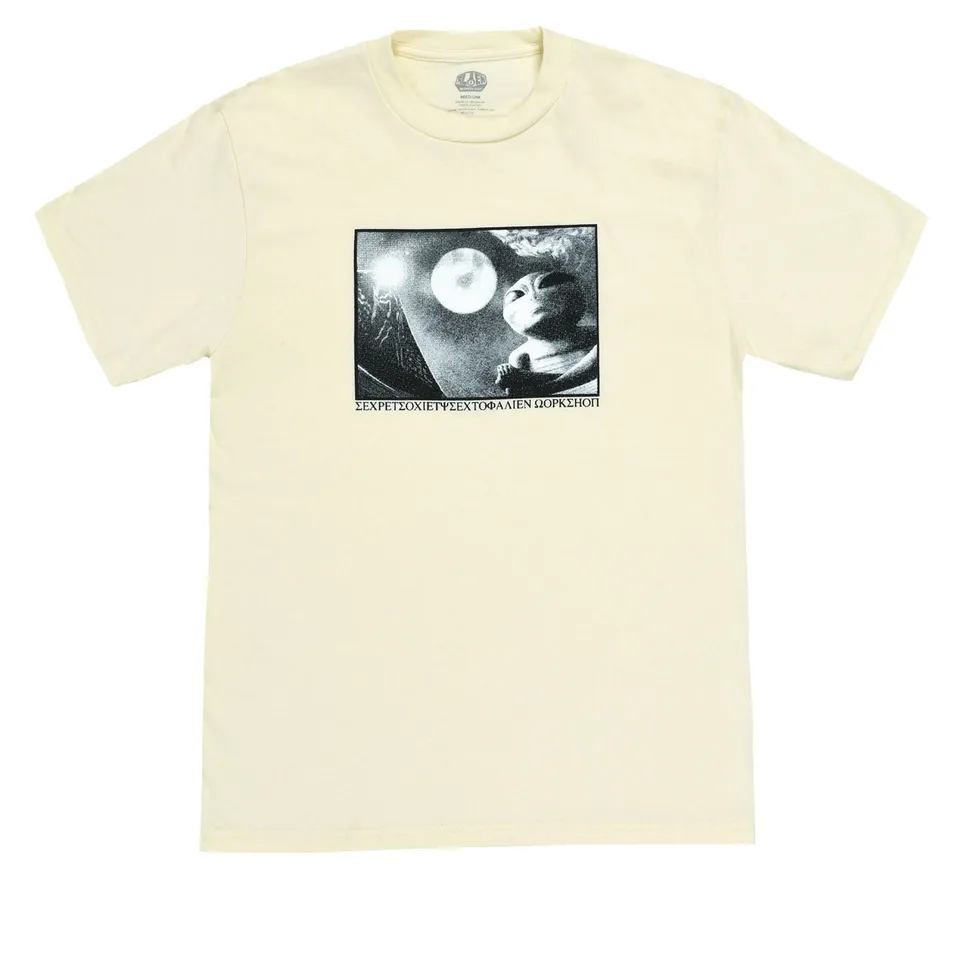 Alien Workshop Meditation maglietta off-white cotone