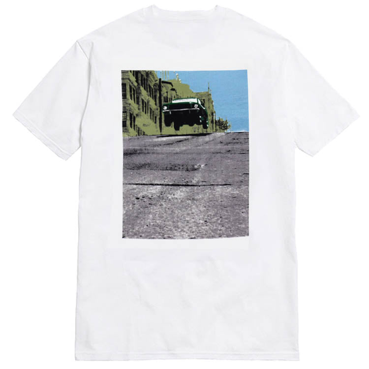 Snack Bullitt t-shirt bianca cotone taschino
