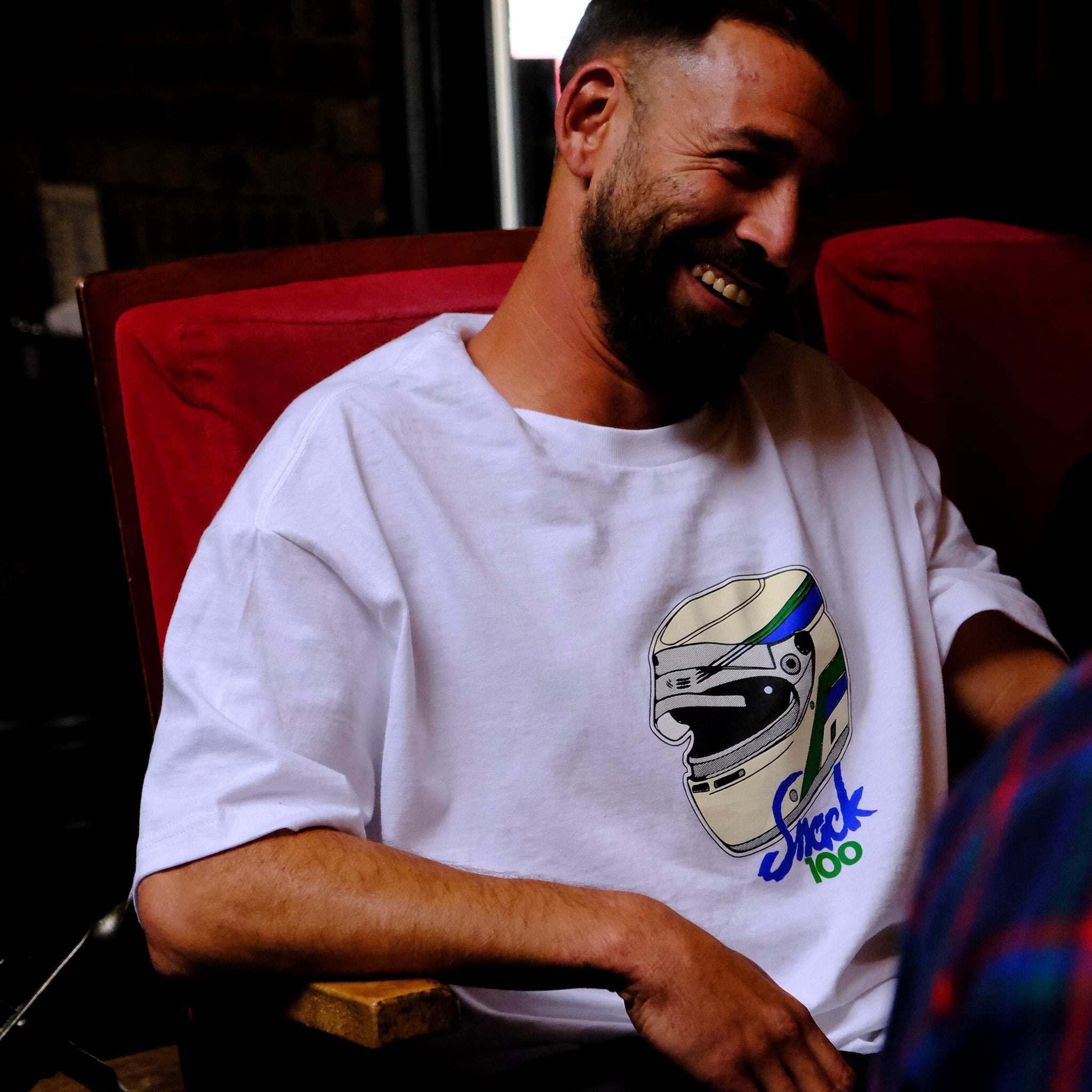Snack 100 t-shirt M nera cotone