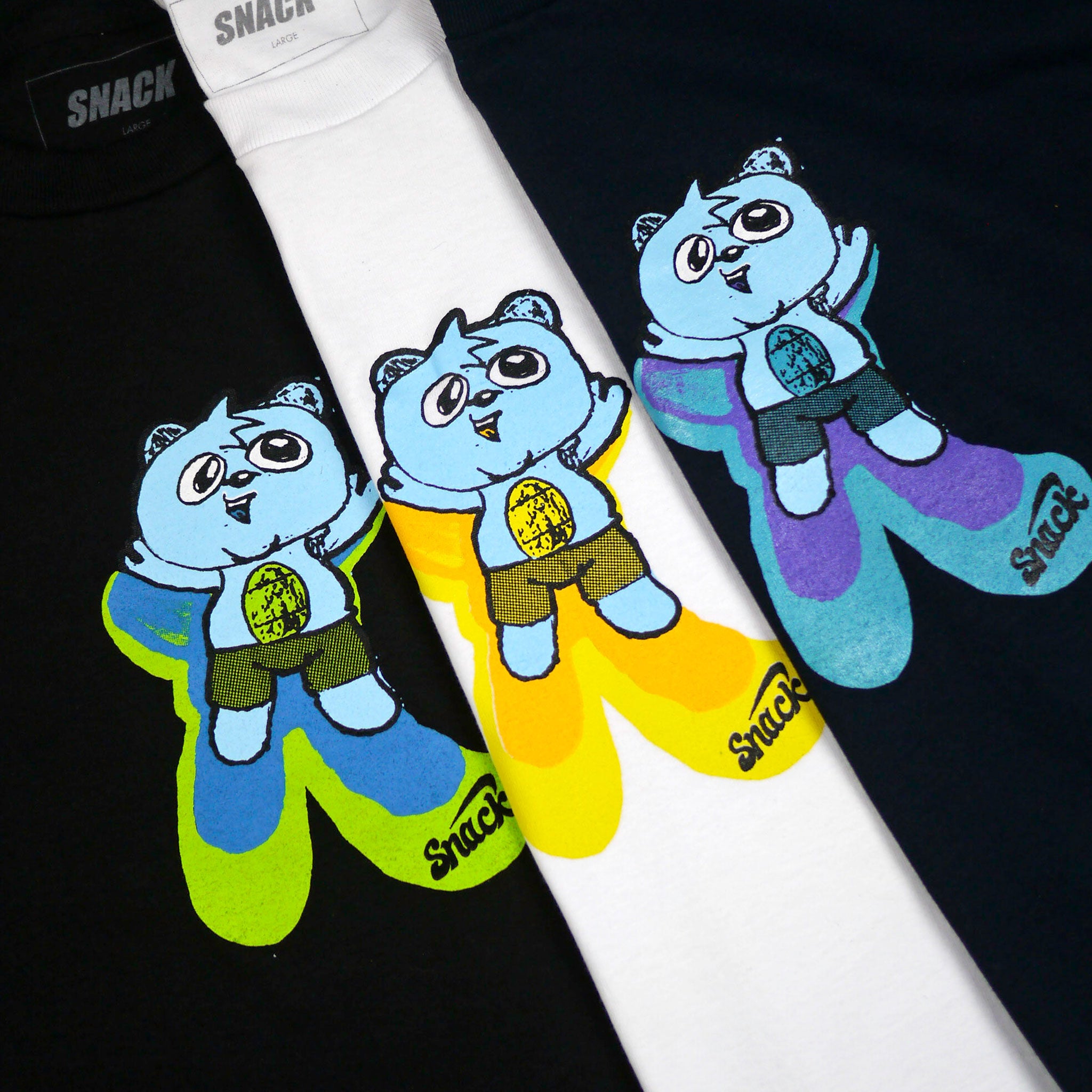 Snack High Flyer t-shirt blu navy