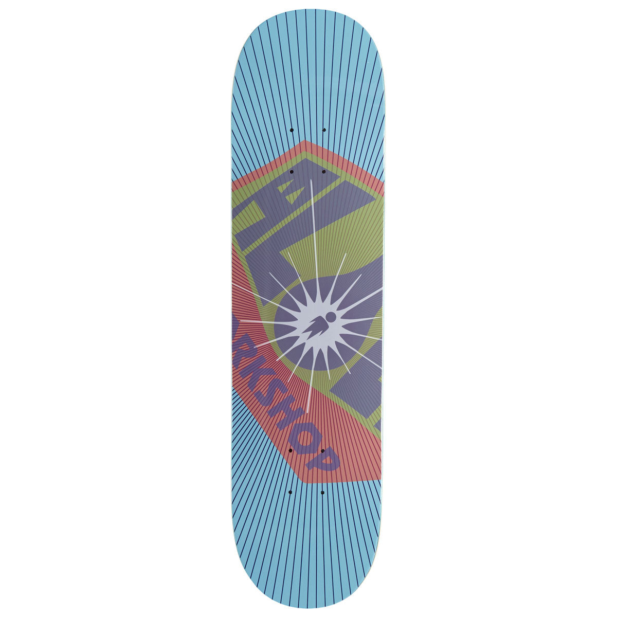 Alien Workshop OG Burst tavola skate blu 7.875" acero