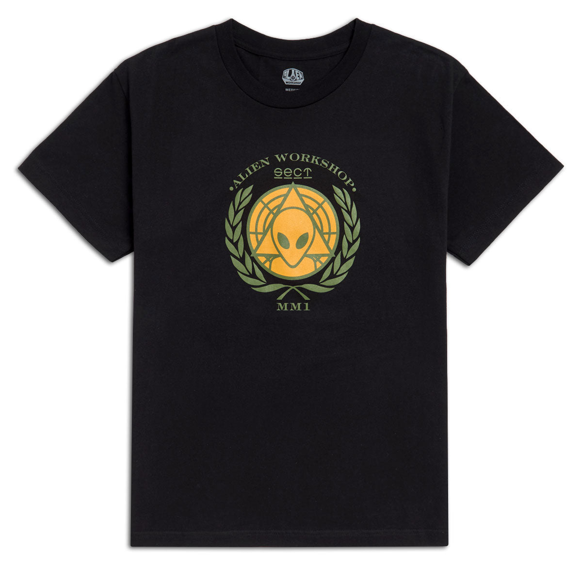 Alien Workshop AWOL t-shirt nera cotone pesante