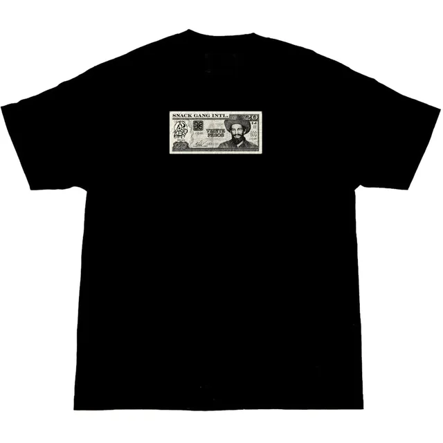 Snack Veinte Peso Cuba t-shirt cotone nera M