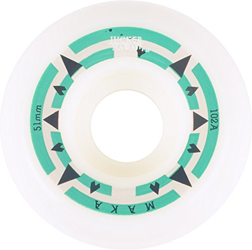 Jucker Hawaii Maka ruote skateboard 51mm 102A set 4 pezzi