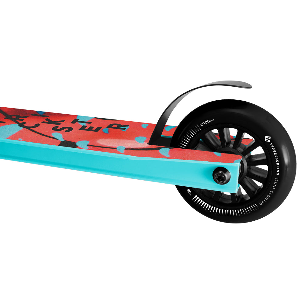 Street Surfing Trickster monopattino stunt Blue Splash bimbo