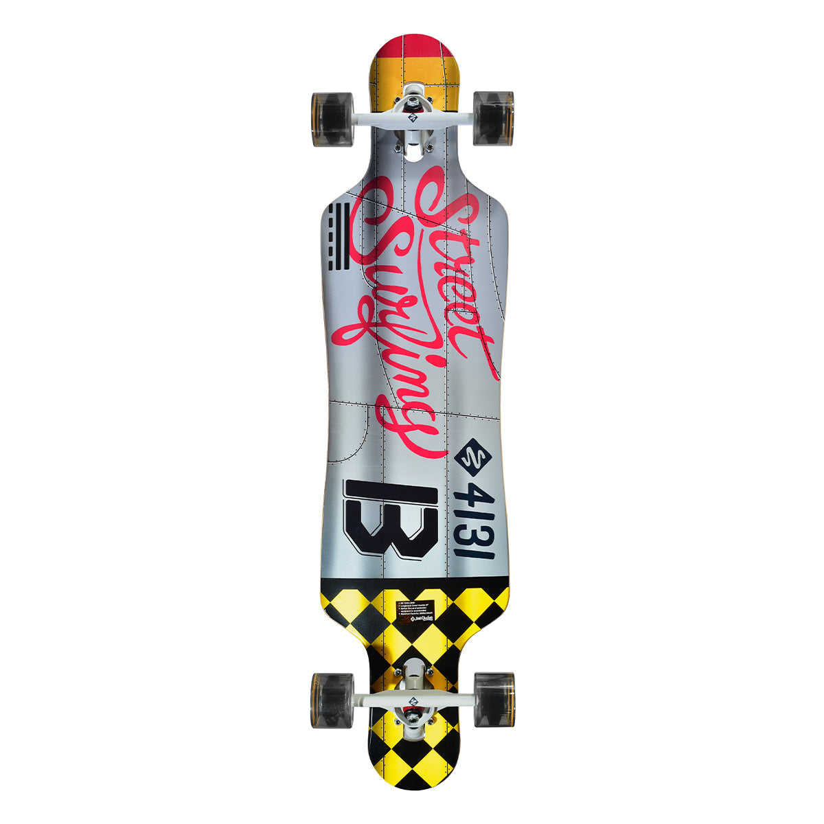 Street Surfing Curve Drop Through Freeride longboard 39