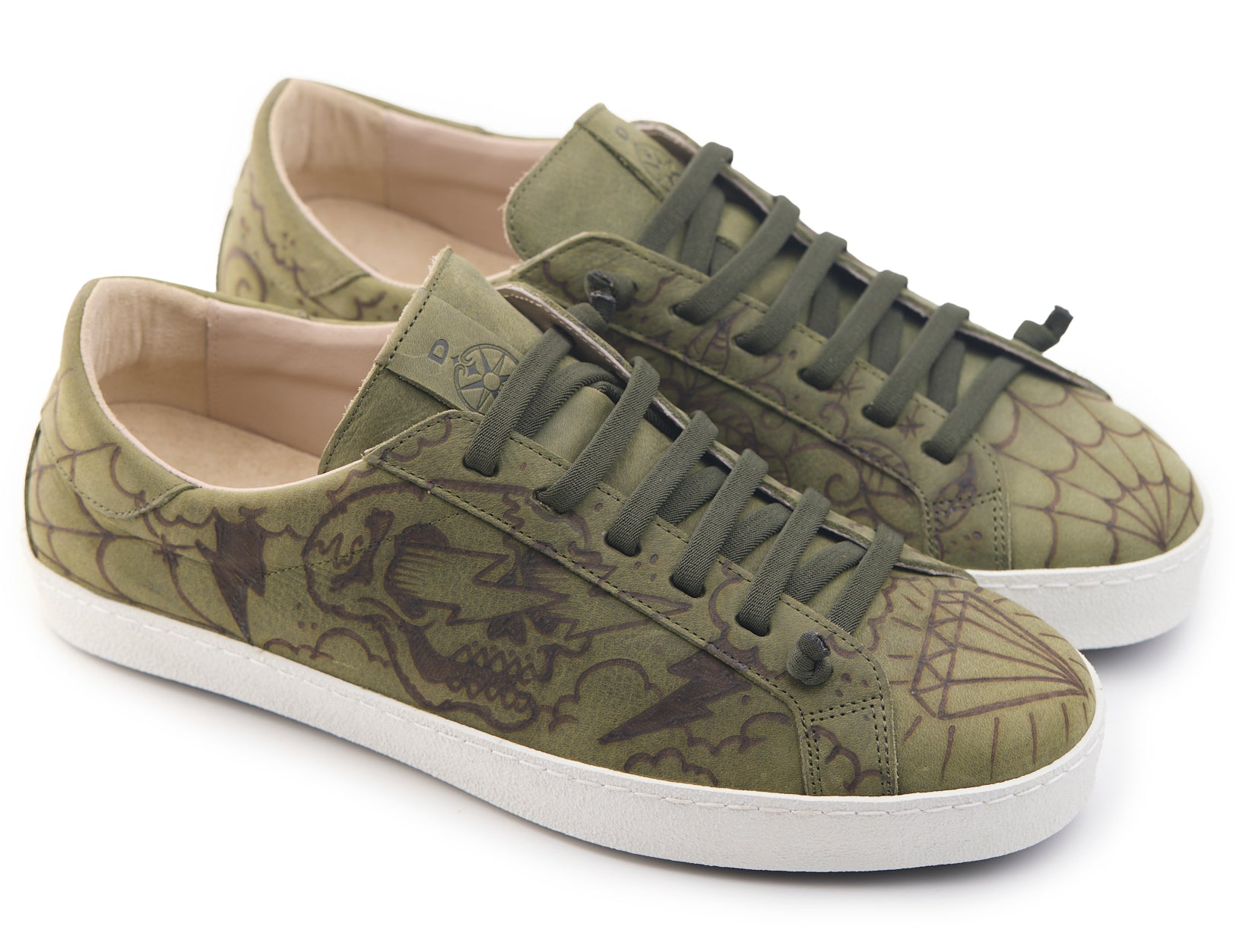 AC Longboards Biko Cipresso Hard Luck sneakers pelle
