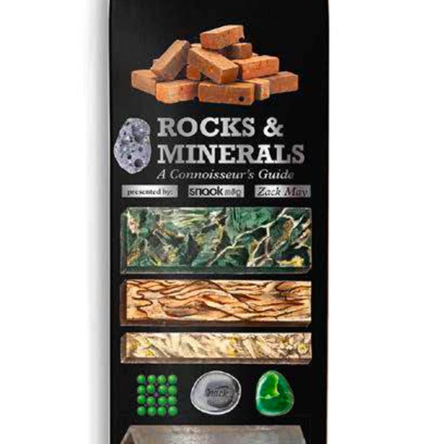 Snack Zack May Rocks Minerals tavola skate 8.38