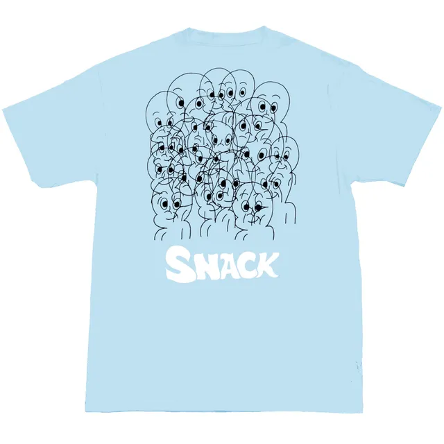 Snack Casper t-shirt cotone sky blue