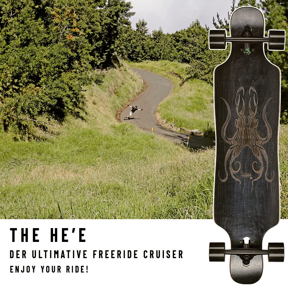 Jucker Hawaii He'e Longboard 40" Drop Through Freeride Completo