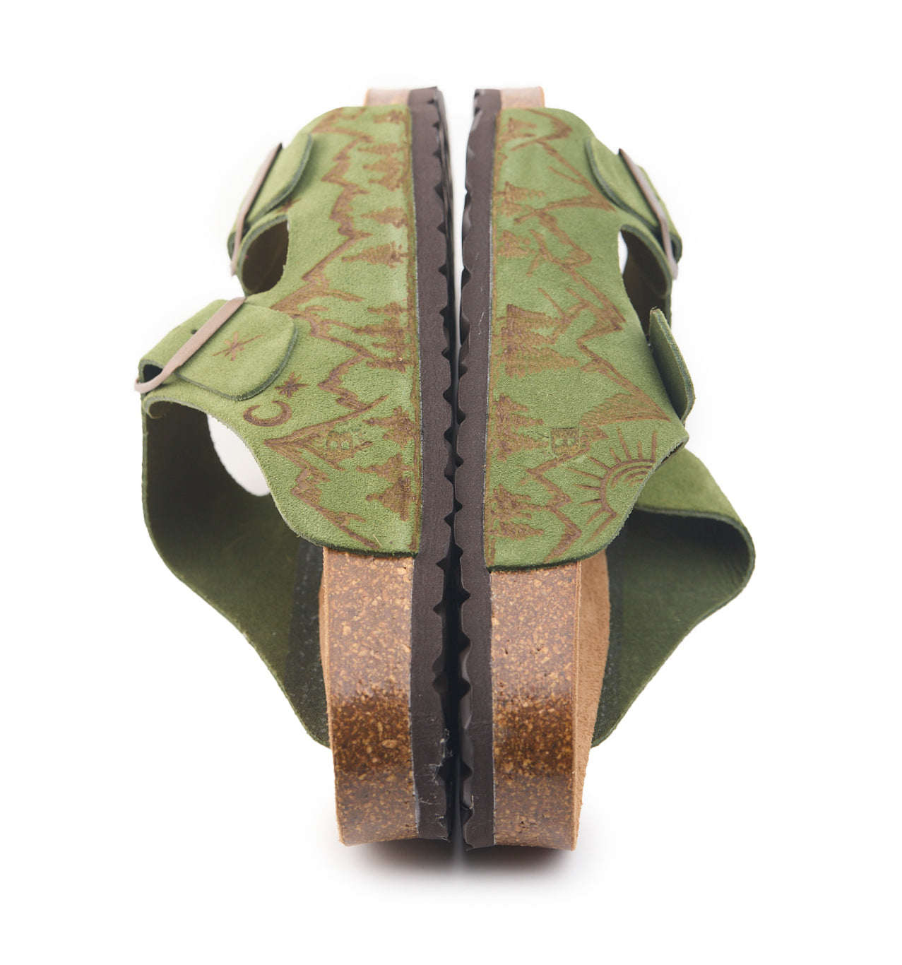 AC Longboards 420 Felce Mountain Skyline sabot pelle