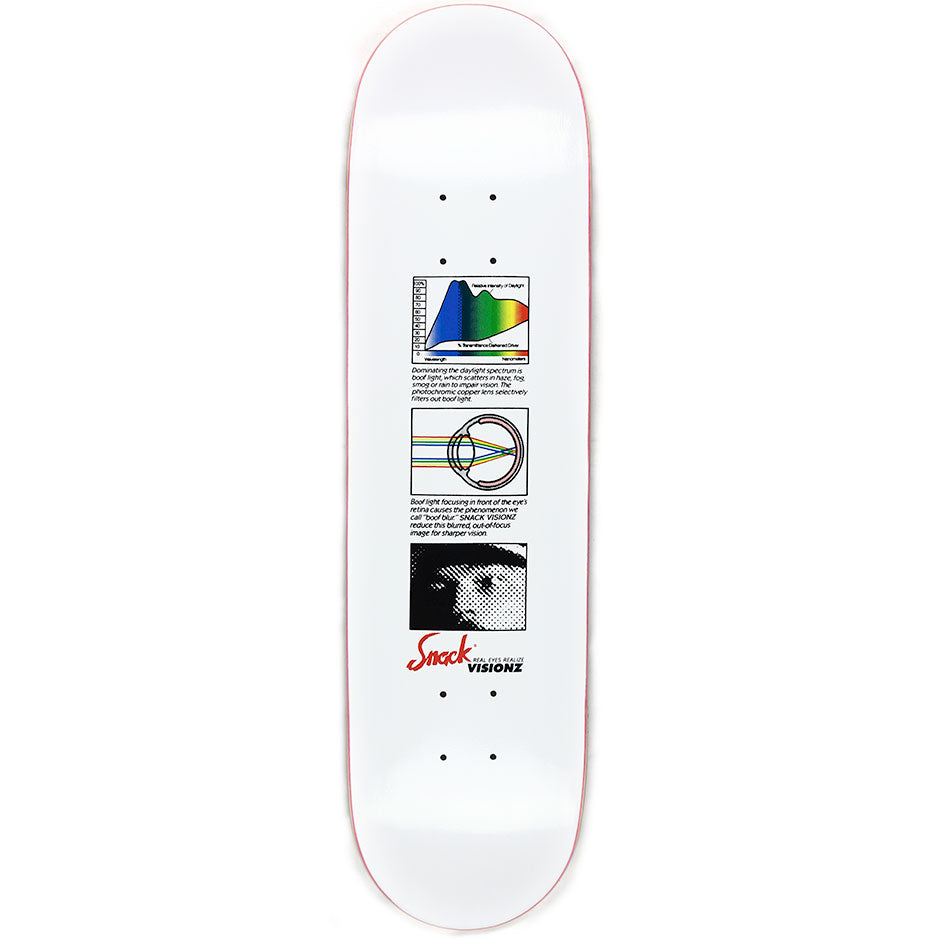 Snack Krebs Visionz Tavola Skate 8.25 Neon