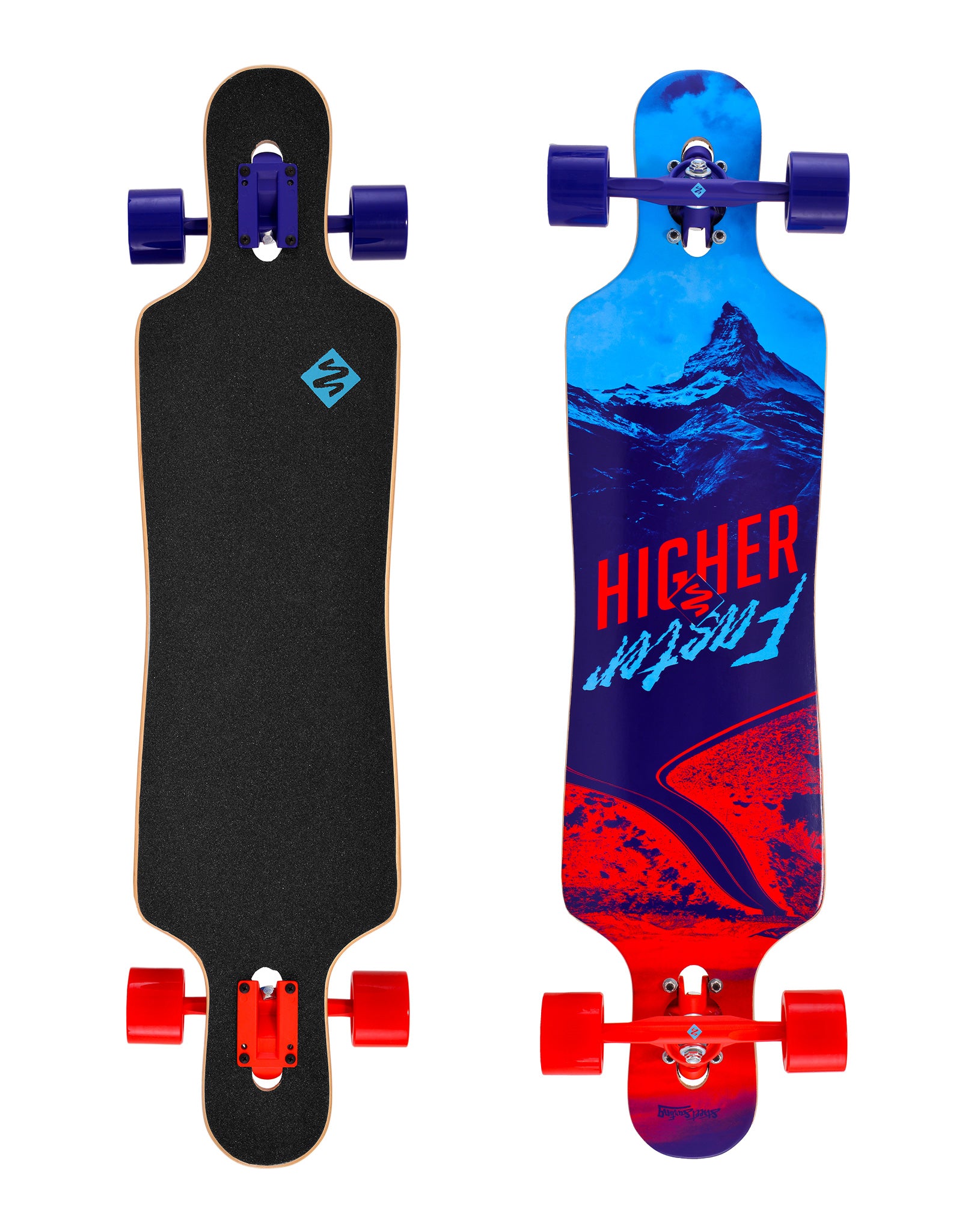 Street Surfing Curve longboard 39" Higher Faster drop-through