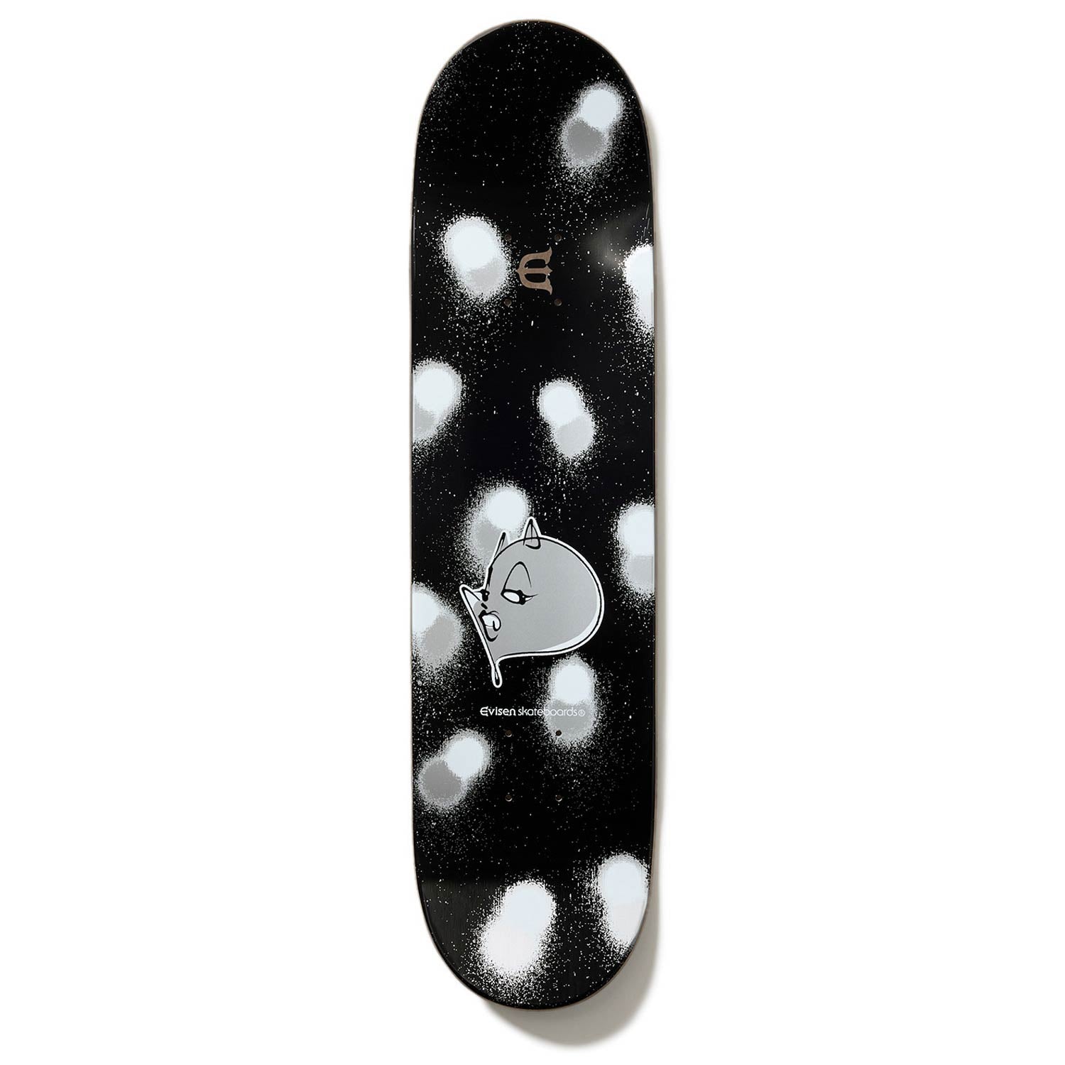 Evisen Drip Logo 4 tavola skate 8.38 legno acero
