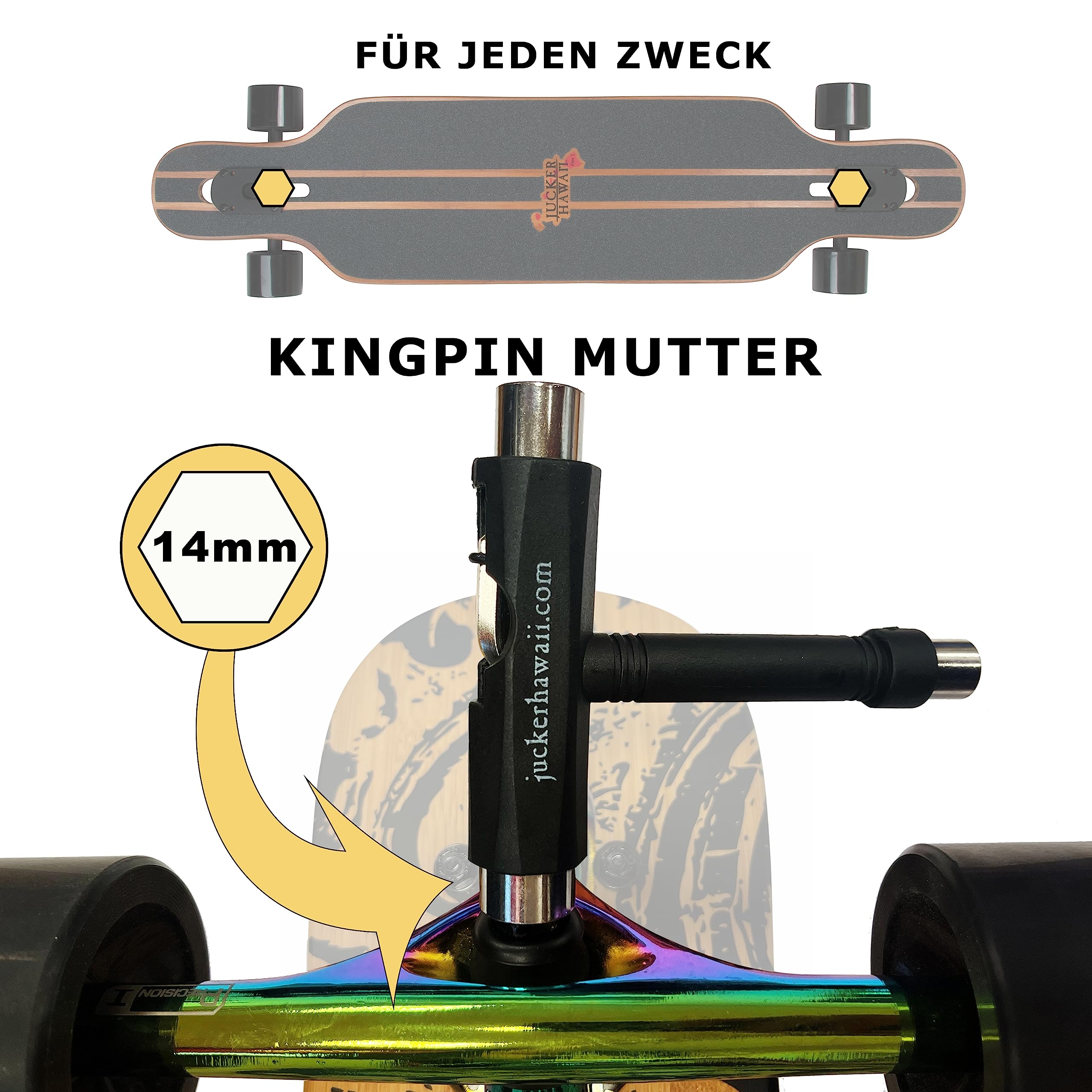 Jucker Hawaii Skate Tool chiave multifunzione skate