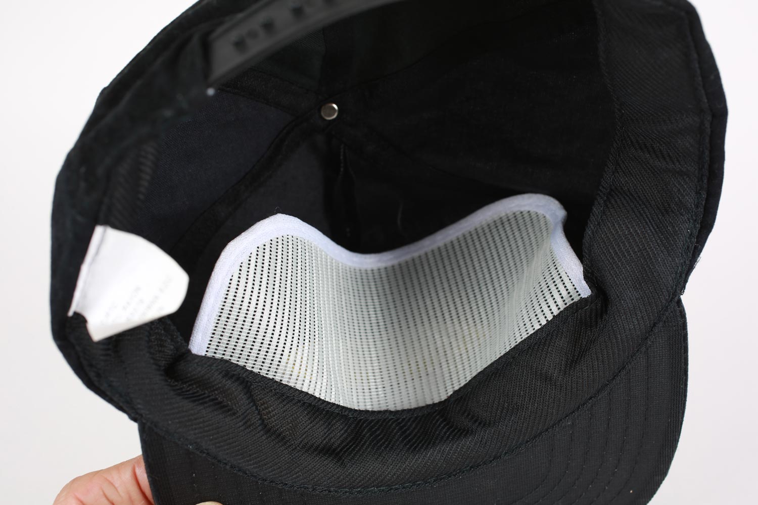 Winston cappellino snapback nero ricamato vintage