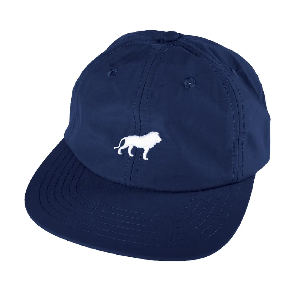 Hopps Lion cappellino strapback nylon blu navy