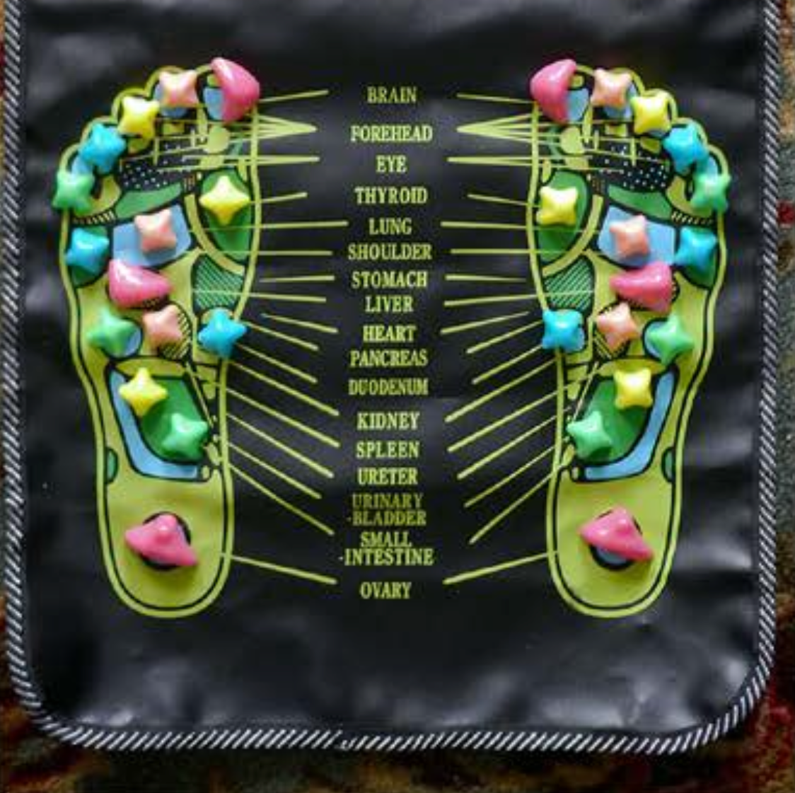 Snack Acupressure Foot Mat tappeto massaggio piedi 140 cm