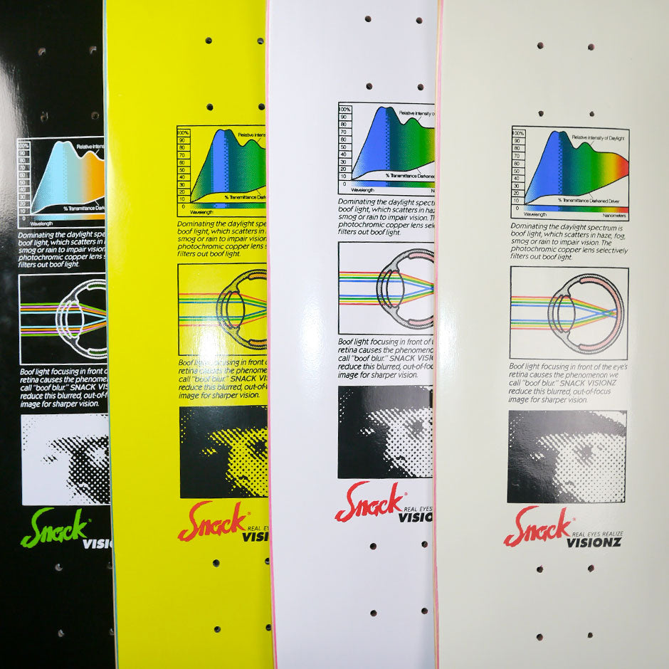 Snack Krebs Visionz Tavola Skate 8.25 Neon