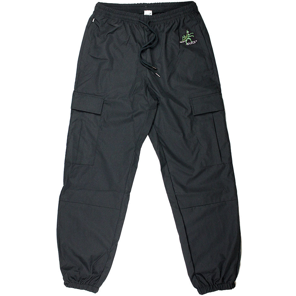 Snack Skateboarding Mantis pantalone cargo nylon nero