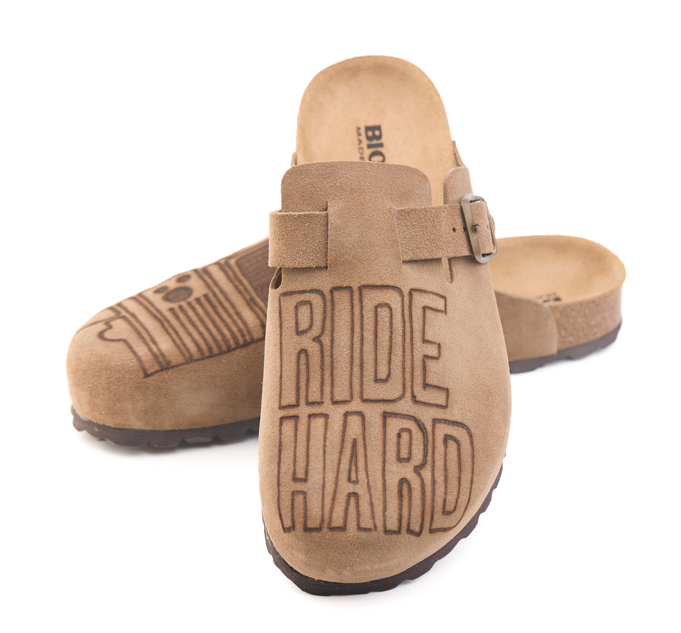 AC Longboards 1900 Arachide Defender sabot pelle scamosciata