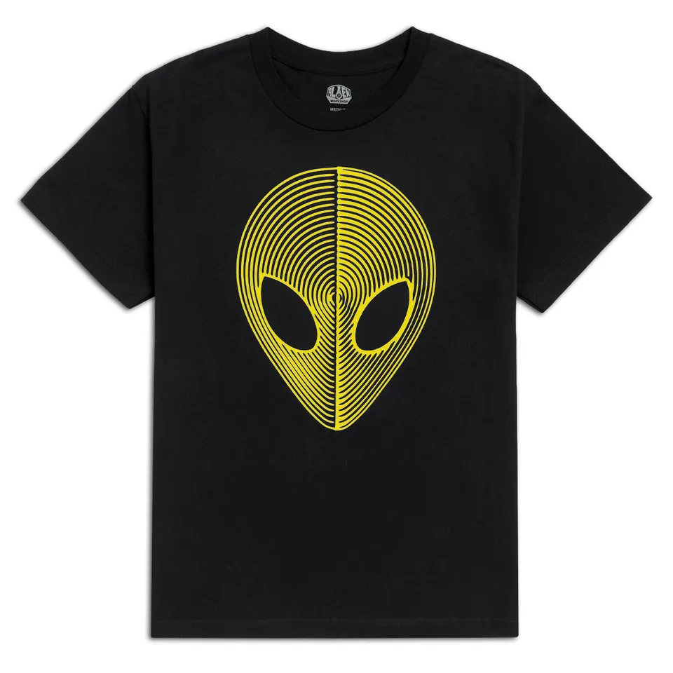Alien Workshop Scanner maglietta skate nera cotone