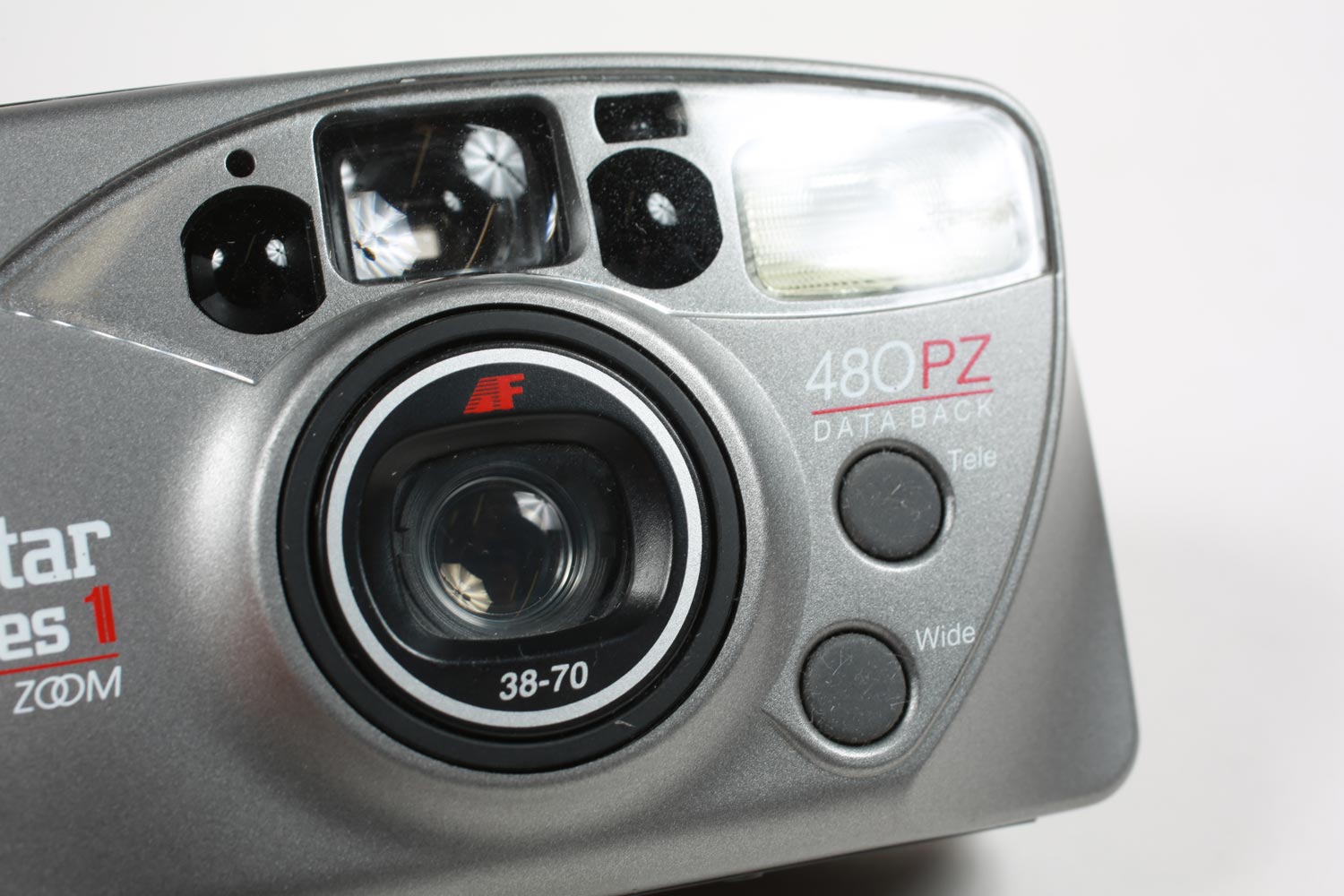 Vivitar 480PZ Data Back macchina 35mm zoom automatica