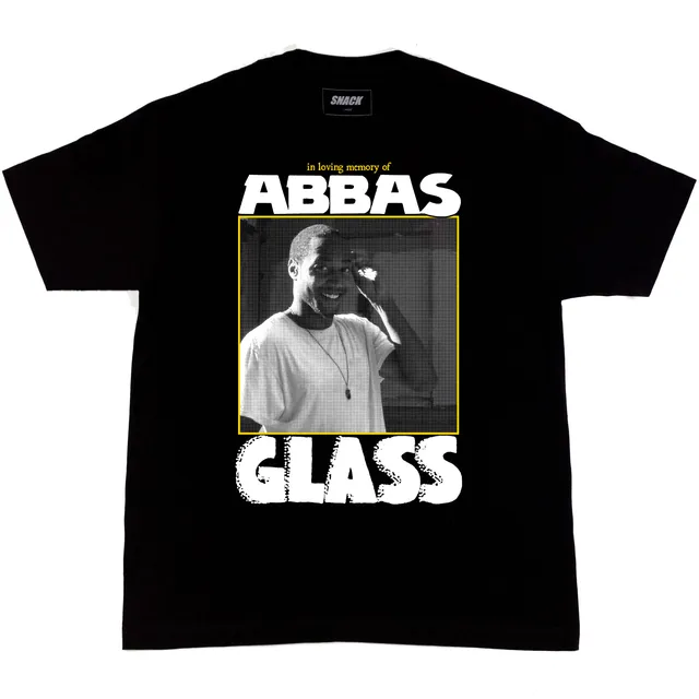 Snack Abbas Glass Loving Memory t-shirt cotone benefica