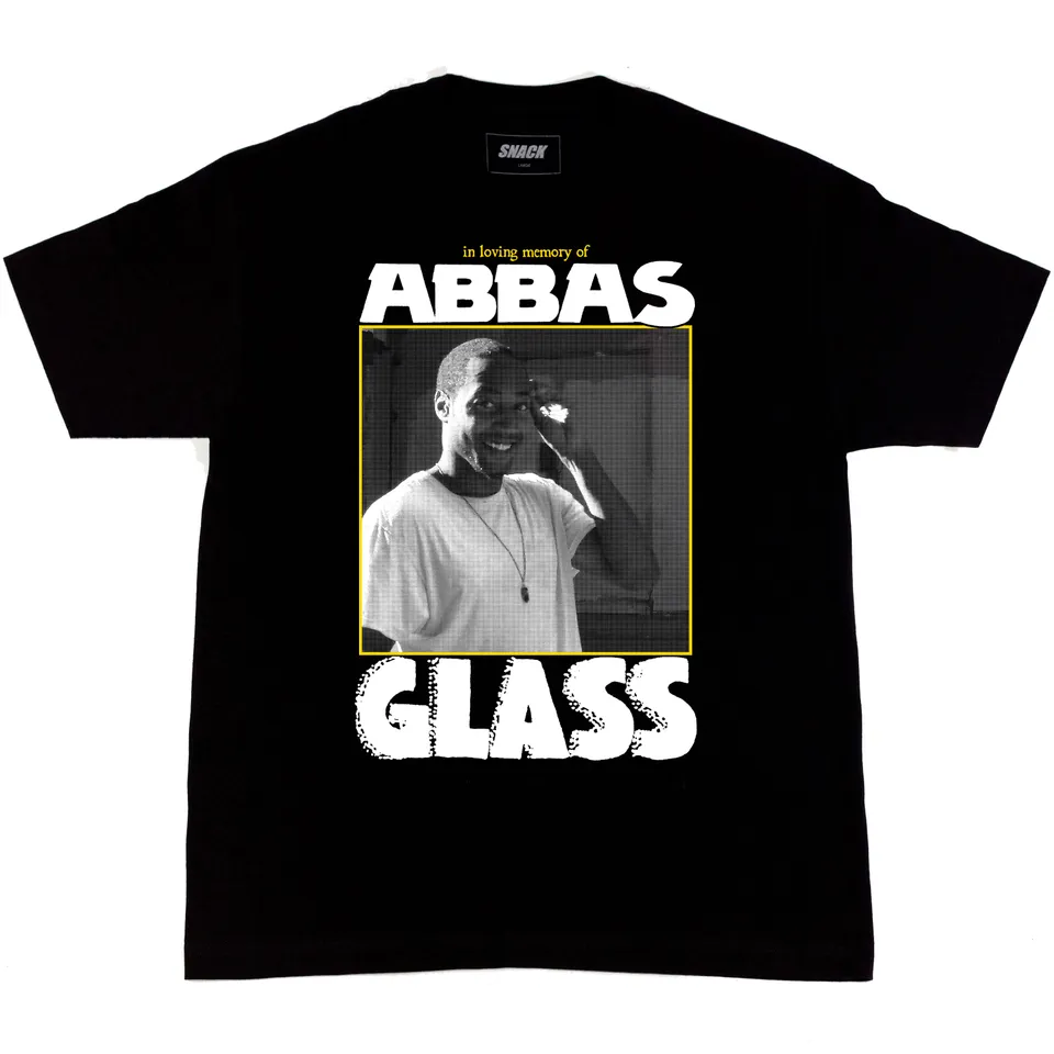 Snack Abbas Glass Loving Memory t-shirt cotone benefica