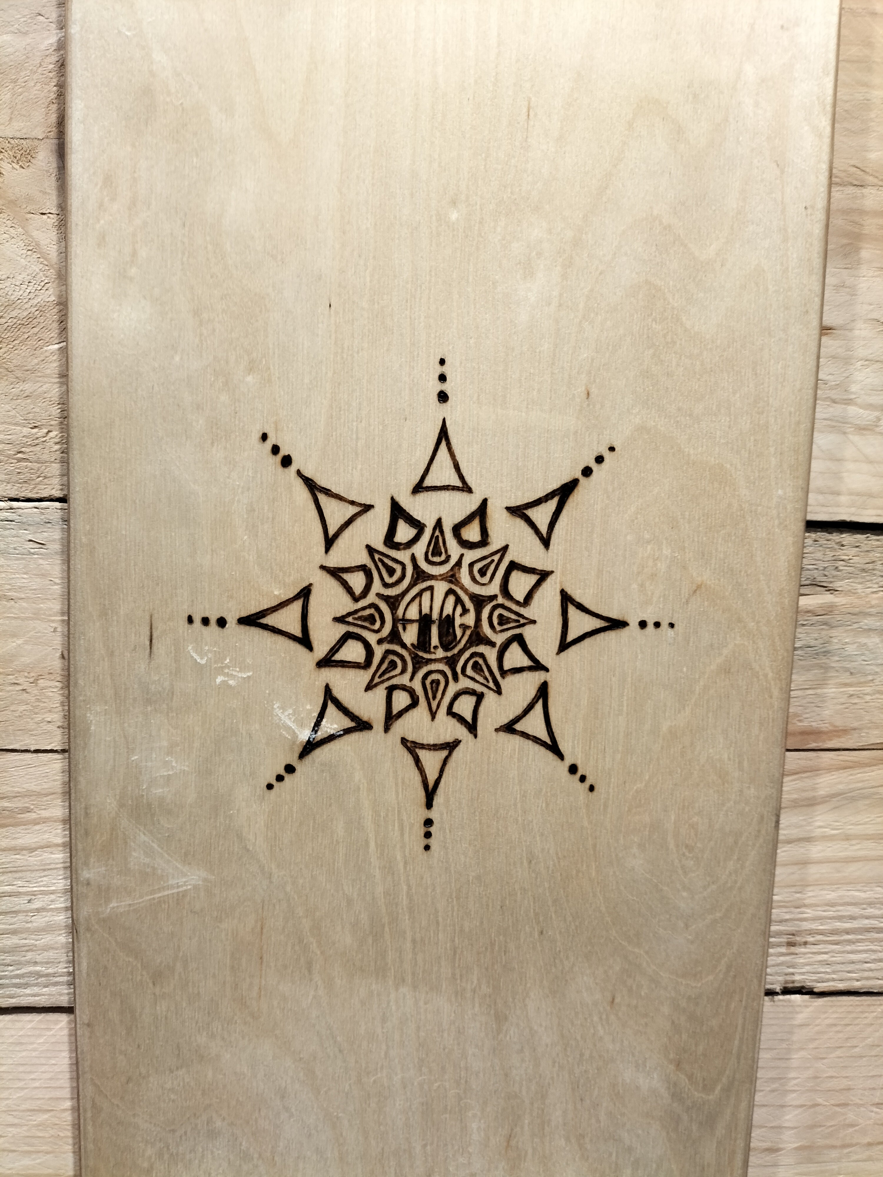 AC Longboards Birch Mandala longboard dancing 46" betulla