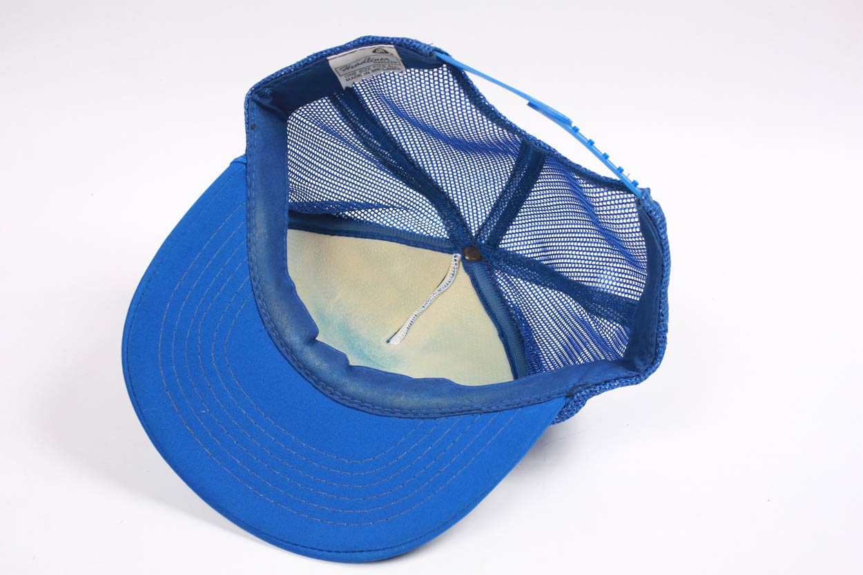 Wiley Electric Trucker cappello snapback blu royal mesh