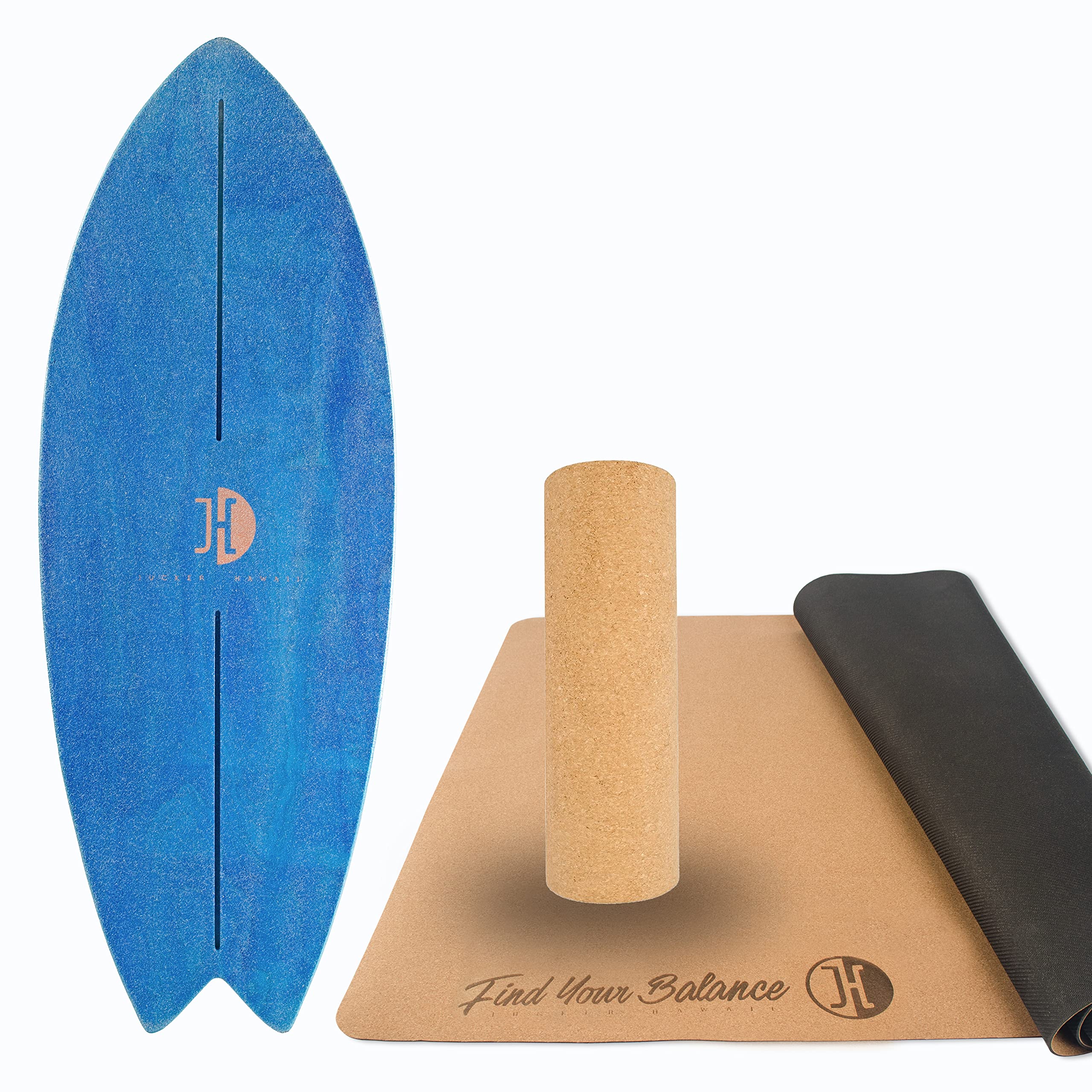 Jucker Hawaii Homerider Wave rullo sughero 33x10 cm aderenza forte