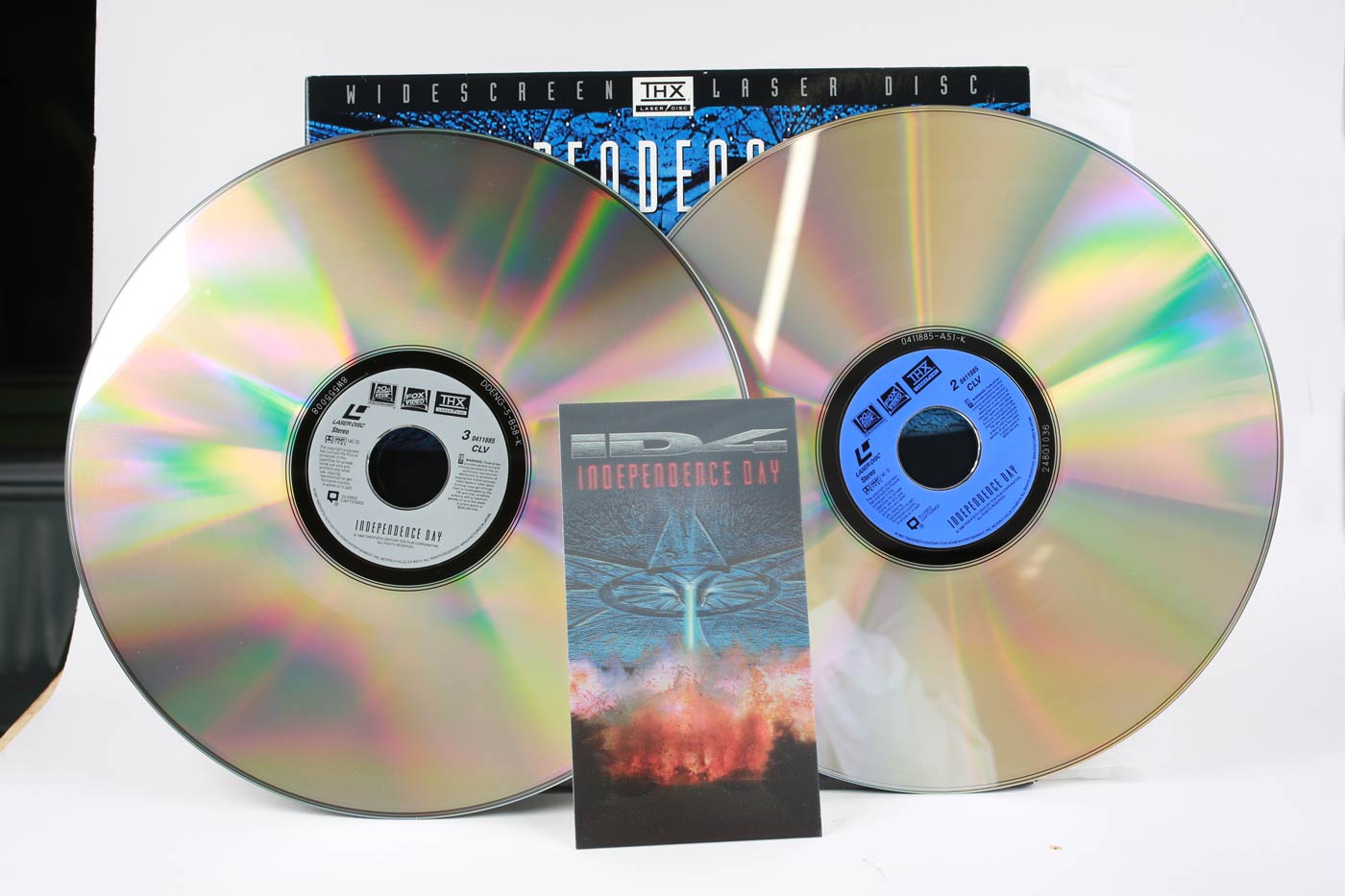 Independence Day 1996 film laserdisc vintage originale