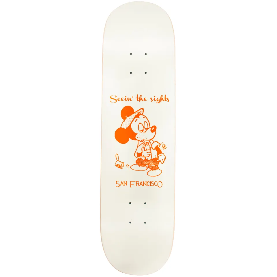 Snack Seein The Sights tavola skate 8.25 blu