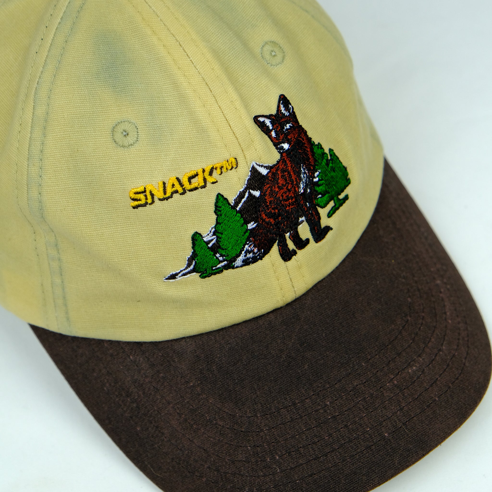 Snack Crazy Like A Fox cappello canvas cerato 6 pannelli