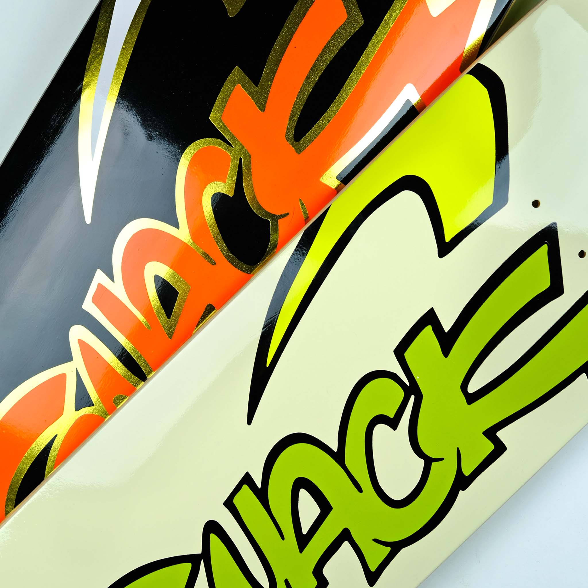 Snack Stroke tavola skateboard 8.5 nera acero