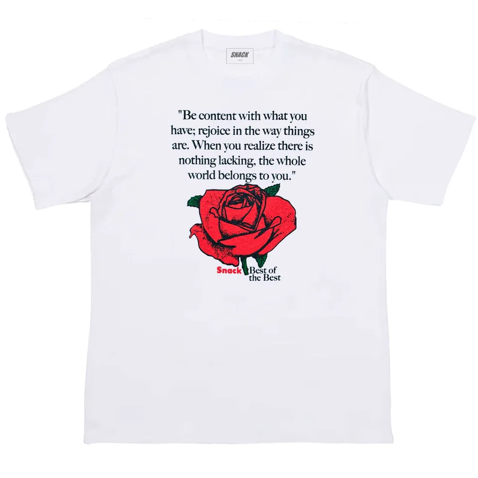Snack Best of the Best t-shirt bianca cotone