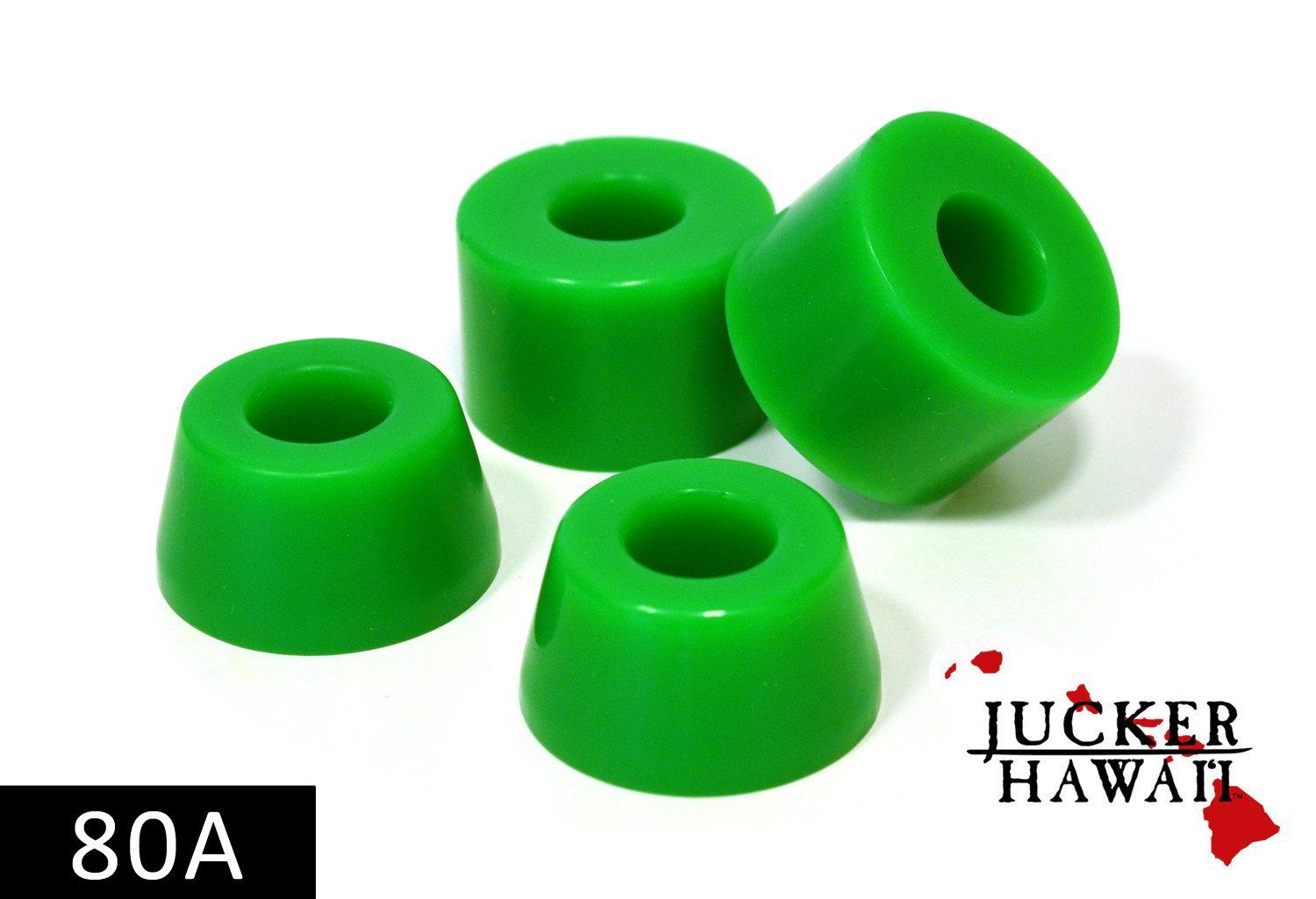Jucker Hawaii Bushings gommini longboard 80A verdi morbidi