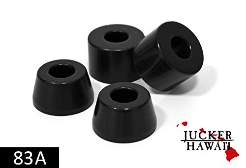 Jucker Hawaii Bushings gommini longboard 83A neri morbidi